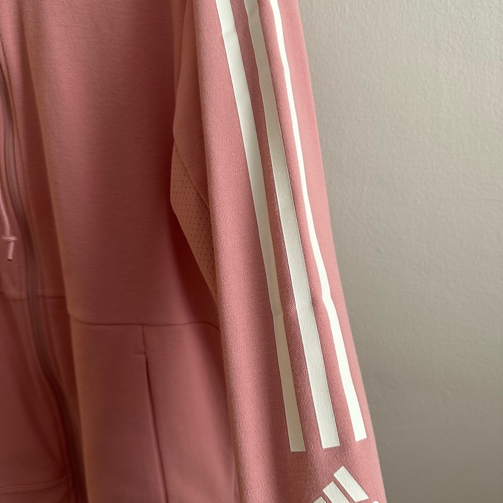 Adidas Women's Rose Hooded Jacket - Picture 4 of 8